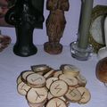 Runes futhark en bois
