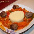 Couscous de légumes au Curry & lait de coco...