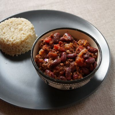 Chilli con carne, facile et léger/ Easy Chilli con carne 