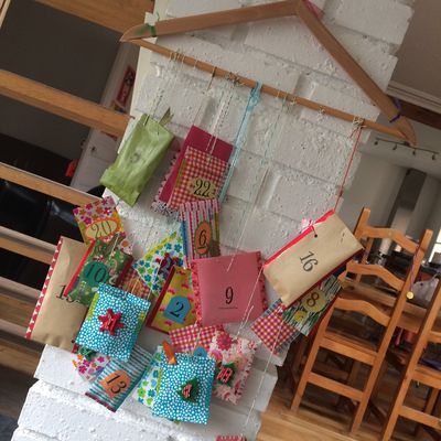 Calendrier de l'avent DIY