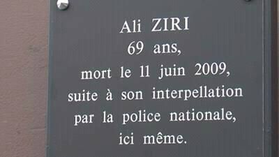 Communiqué de presse suite à la dépose de la plaque commémorative Ali ZIRI