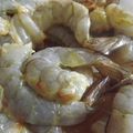 Crevettes façon Holdup ( sauce piquante )