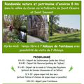 Randonnée pédestre autour de Saint-Césaire (suivie de la visite de l'abbaye de Fontdouce) : dimanche 13 mai 2018