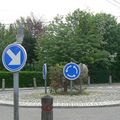Rond-point à Liège (Belgique)
