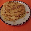 Pancakes de céleri