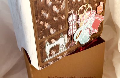 Boîte de Noël - La Couturière