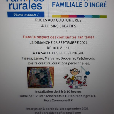 PUCES DE COUTURIERES INGRÉ (45)