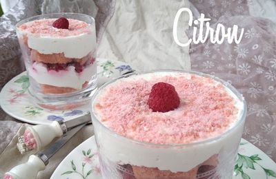 Tiramisu Framboise et Citron