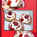 Cupcakes framboise crème au beurre à la meringue suisse