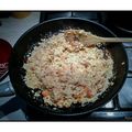 Risotto à la truite fumée 