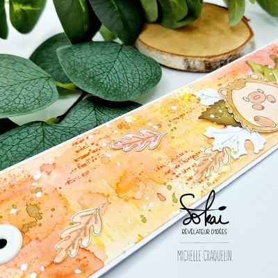 Marque page d'automne par Michelle