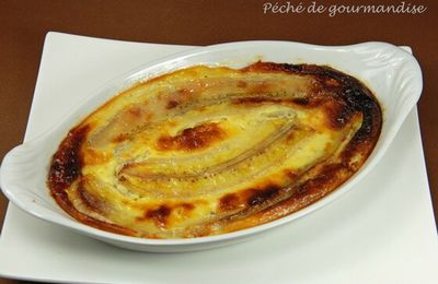 Gratin de bananes à l'antillaise