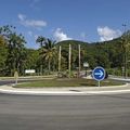 Rond-point à Grande-Anse (Guadeloupe)