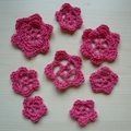 Fleurs au crochet