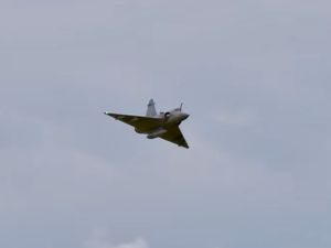 Un Mirage 2000 à turbine  au 1/4