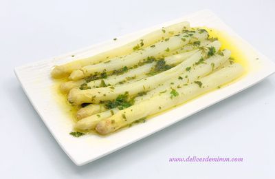 Asperges blanches façon meunière