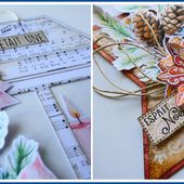 Gabarits de la lanterne et de l'étoile du Passion Cartes Créatives "spécial voeux" - PASSION CARTES CREATIVES MAGAZINE