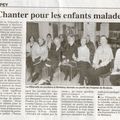 Samedi 7novembre2009 Voici l’article du journal.