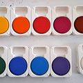Galets de gouache géants