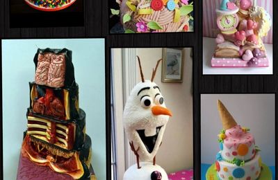 Les gâteaux d'anniversaire extraordinaires des copines !!