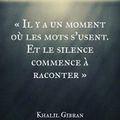 Il y a un moment...