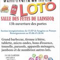 Loto à Sougères en Puisaye le 20 mars 2022