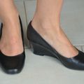 Chaussures Compensées Noires neuves Pointure 38