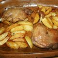 Cuisses de canard confites et potatoes