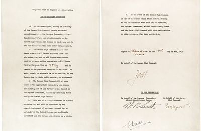 8 mai 1945, fin de la guerre en Europe