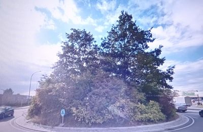 Rond-point à Strassen (Luxembourg)