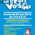 VERVIERS : 29 mai  Quartier de la rue Neuf Moulin... fête des voisins