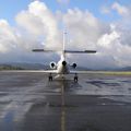 Aéroport Tarbes-Lourdes-Pyrénées: Ocean Waves: Dassault Falcon 50: VP-CRF: MSN 61.