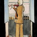 "Le violoniste à la fenêtre" (1918) - Henri Matisse