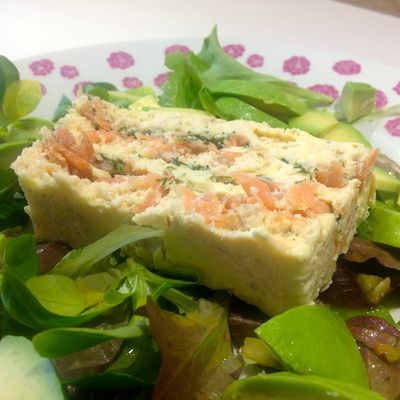 Terrine aux deux saumons