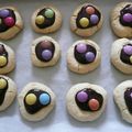 Cookies au chocolat et aux smarties