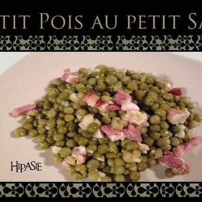 Petits pois au petit Salé
