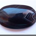 Cabochon SARDONYX 37 x 24 *** TROQUE ***