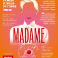 Concours théatre : Madame- Des places à gagner pour voir une comédie autour de Madame Claude à Paris