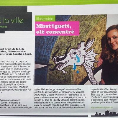 suite article dans " Les Rennais" mai-juin 2013 !