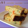 Cake surimi carottes et graines de cumin