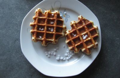 DES GAUFRES LIEGEOISES POUR LE GOUTER