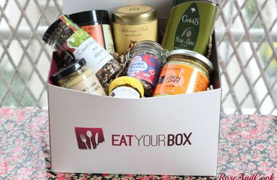 Eat your box , la nouvelle box à manger & cuisiner, créée en partenariat avec l'atelier des chefs