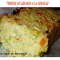 Terrine de légumes à la semoule