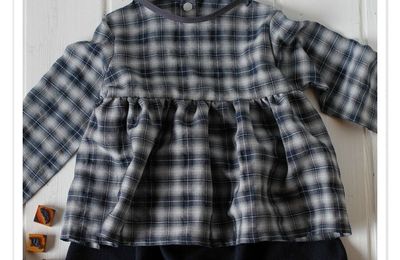 Petites coutures #2 - La robe, la blouse froncée et le bloomer