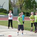 Animation jeunes au stade Henri Moulin de Falaise le 12 avril 2014