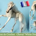 Dans la famille LittleOwlsHut patterns, le Cheval Blanc !