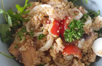 Salade complète de quinoa