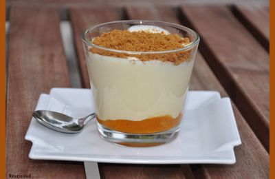 Tiramisu abricots/spéculoos