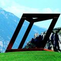 Rond-point à Martigny (Suisse)