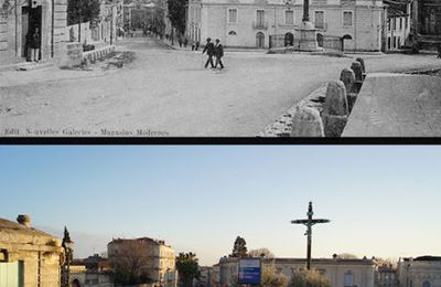 Une ville...avant et après : Montpellier